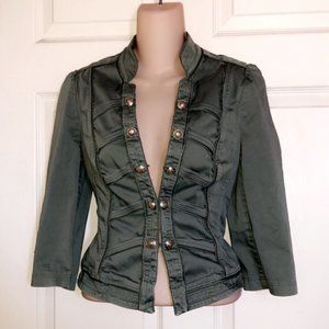 WHITE HOUSE BLACK MARKET Military Jacket